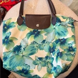 Longchamp floral Bag